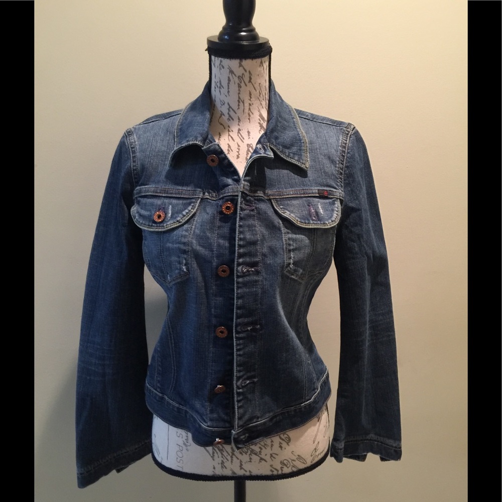 Ag jean jacket size m - Picture 2 of 6